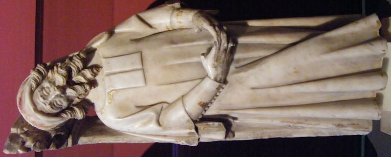 Germany Berlin - Bode Museum Jaume Cascalls 1378 mourning Courtiers Abbey Poblet Spain